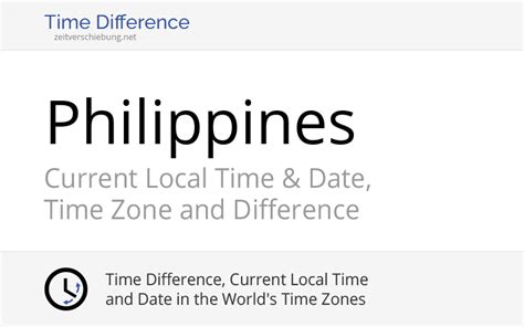 philippines and california time difference|philippines local time right now.